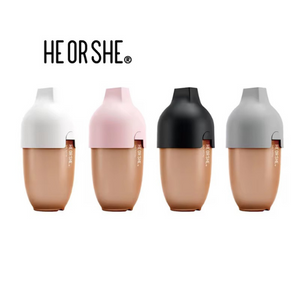 HeorShe Ultra Wide Neck Silicone Baby Bottle