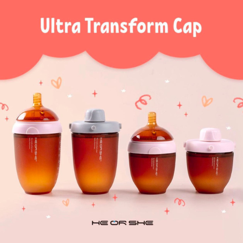 HeorShe Ultra Wide Neck Transformation Cap