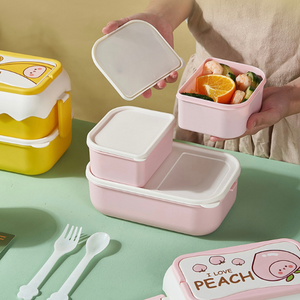 Bento Lunch Boxes - Donut/Double Decker